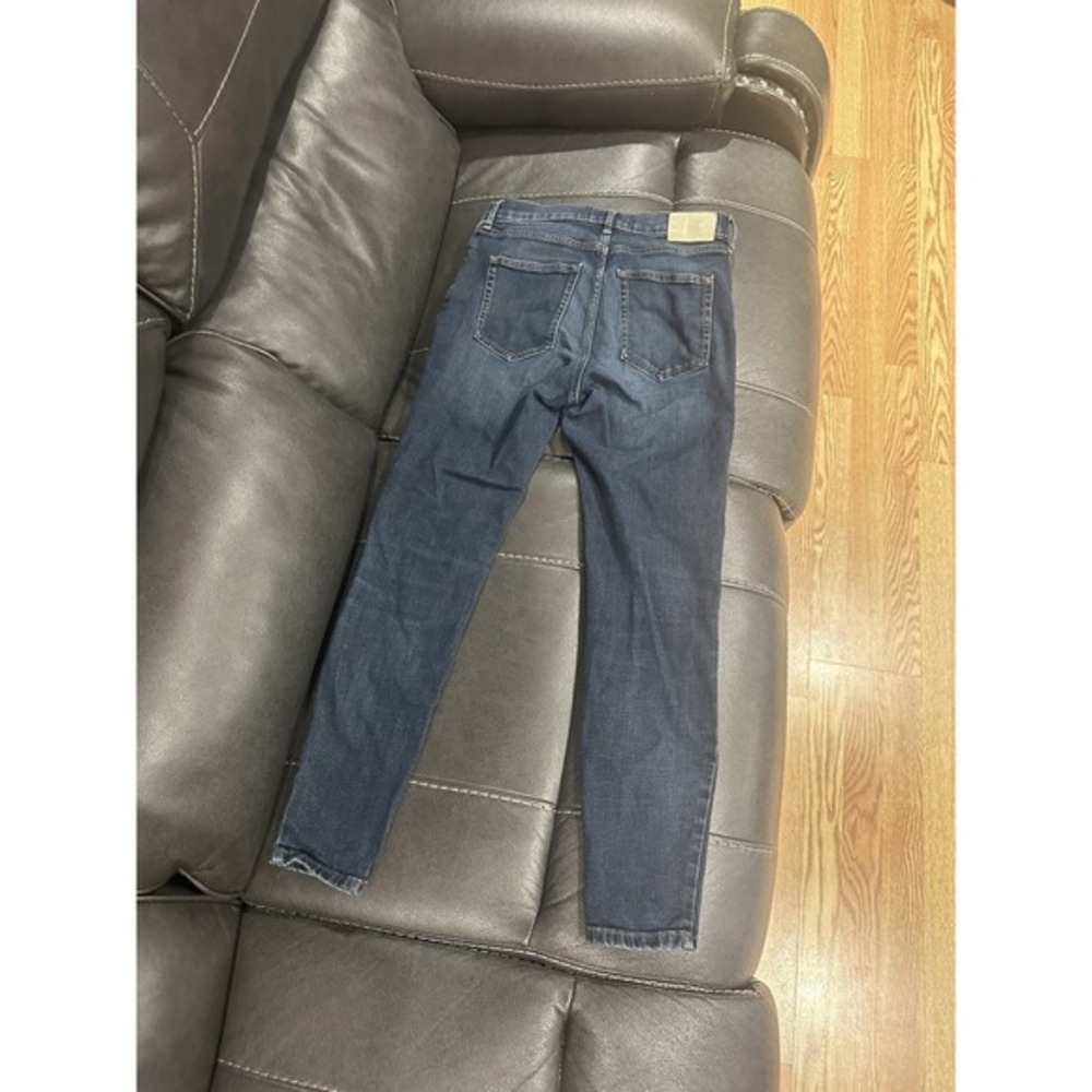 Everlane high rise skinny jeans blue size 28 Regular FLAW SEE PICS - Picture 2 of 5